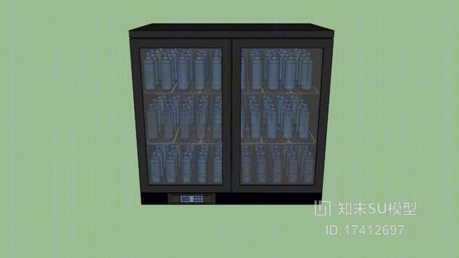 冰箱SU模型下载【ID:617949800】