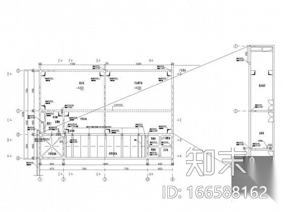 化工厂废水终端污水处理工程施工图纸（含工艺图cad施工图下载【ID:166588162】