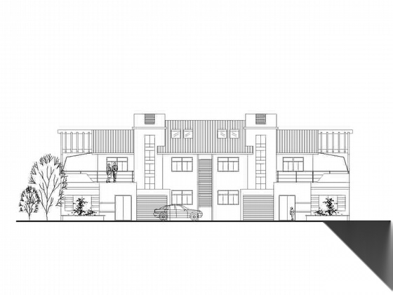 某新农村建设二层坡顶住宅方案图施工图下载【ID:165939172】