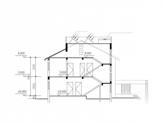 某新农村建设二层坡顶住宅方案图施工图下载【ID:165939172】