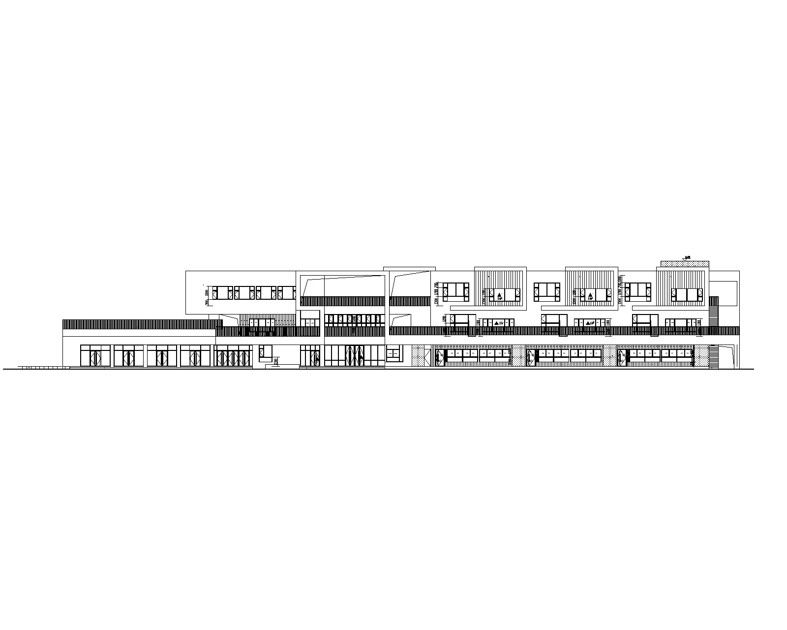 绿色设计|3层框架结构幼儿园建筑施工图2018施工图下载【ID:151538141】