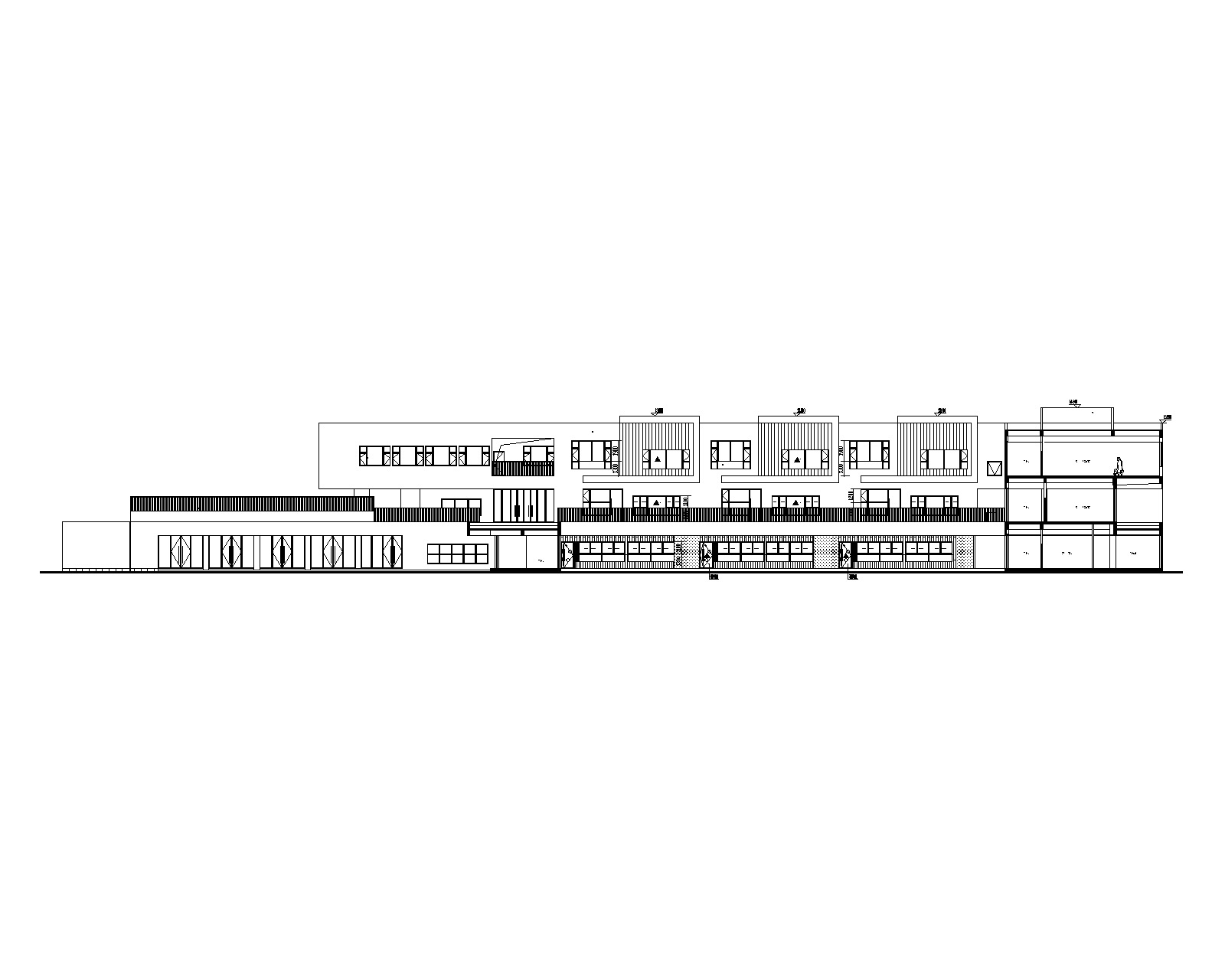 绿色设计|3层框架结构幼儿园建筑施工图2018施工图下载【ID:151538141】