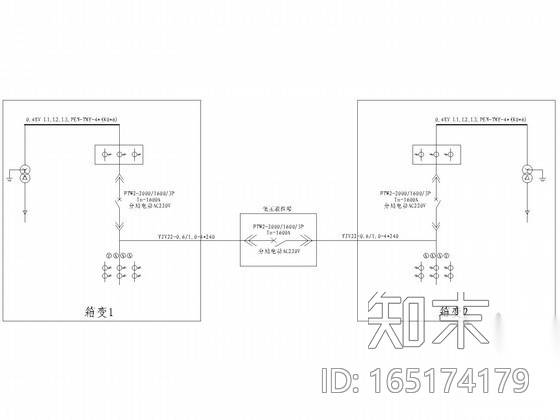 大型小区10KV变配电工程全套施工图纸（系统图、完整大样...cad施工图下载【ID:165174179】