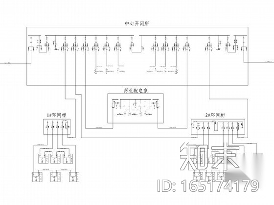 大型小区10KV变配电工程全套施工图纸（系统图、完整大样...cad施工图下载【ID:165174179】