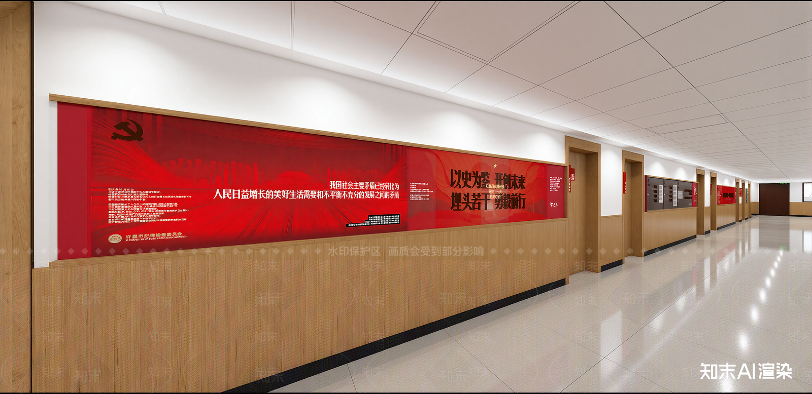 现代幼儿园内部SU模型下载【ID:1216042317】