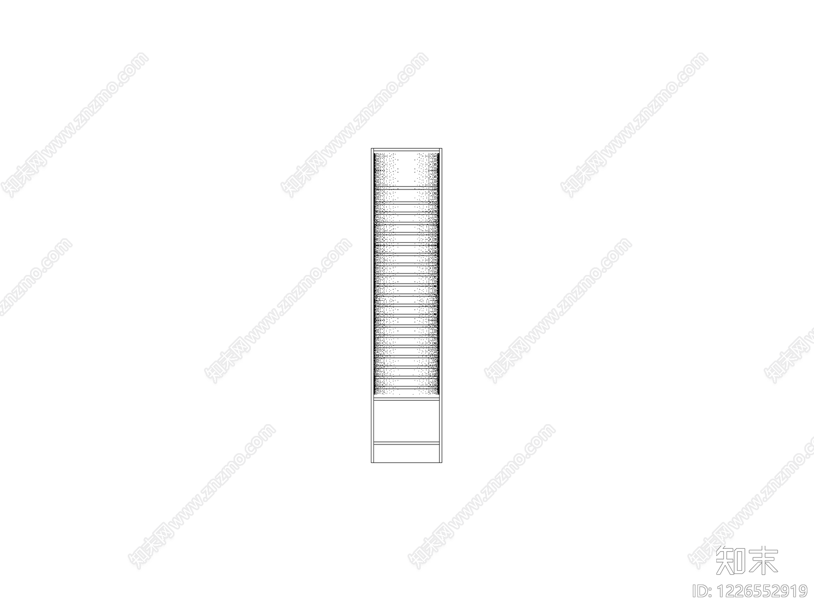 柜门cad施工图下载【ID:1226552919】