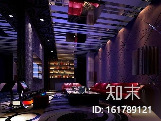 [江苏]某奢华酒店KTV全套装修图（含效果）cad施工图下载【ID:161789121】