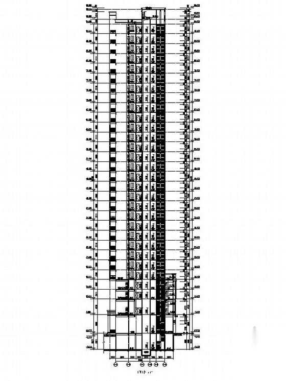 [湖南]高层多元化现代风格知名地块规划及单体建筑施工...施工图下载【ID:160734122】