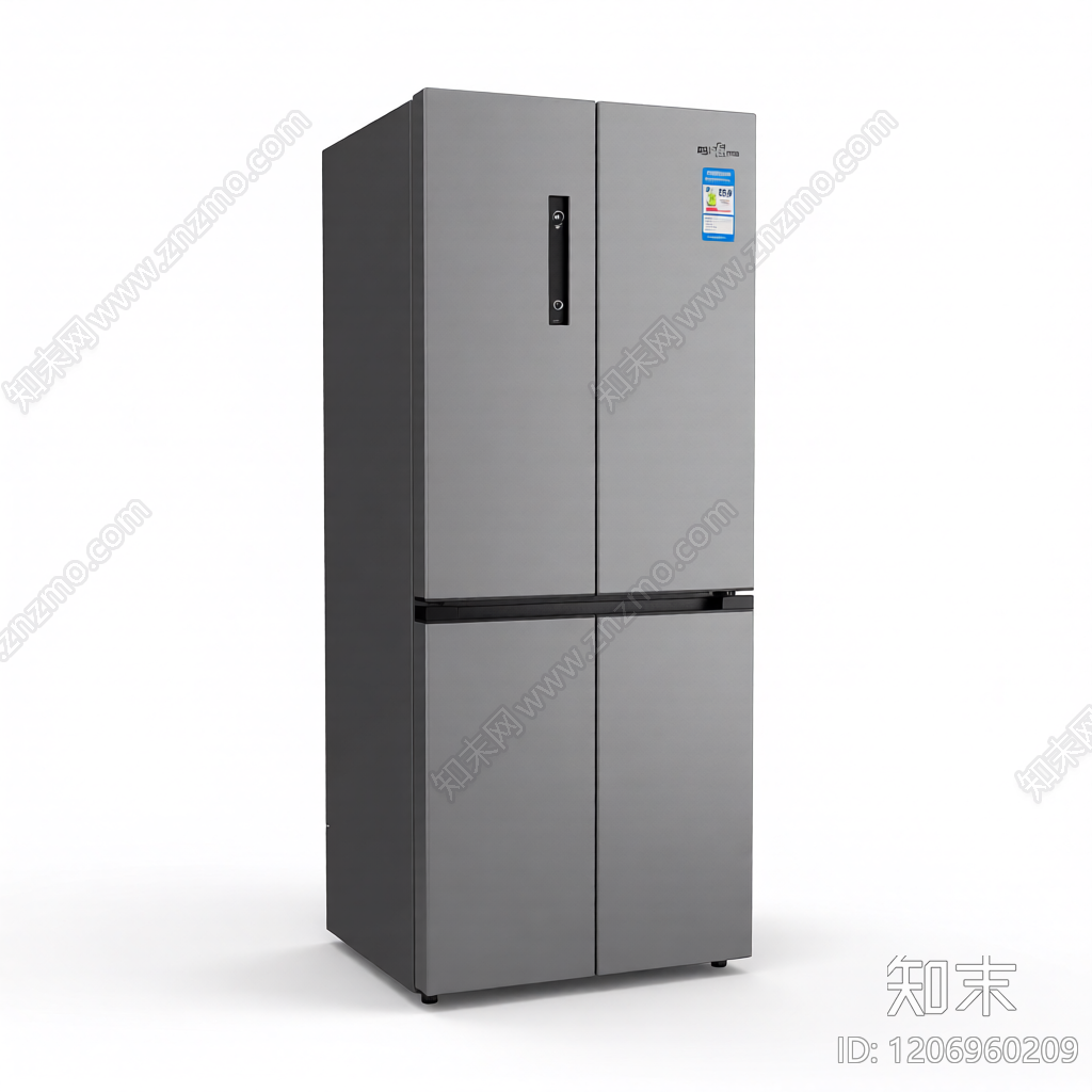 四门冰箱模型3D模型下载【ID:1206960209】