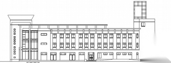 浦江镇120号配套商品房H地块公建综合商场建筑方案图cad施工图下载【ID:151463147】