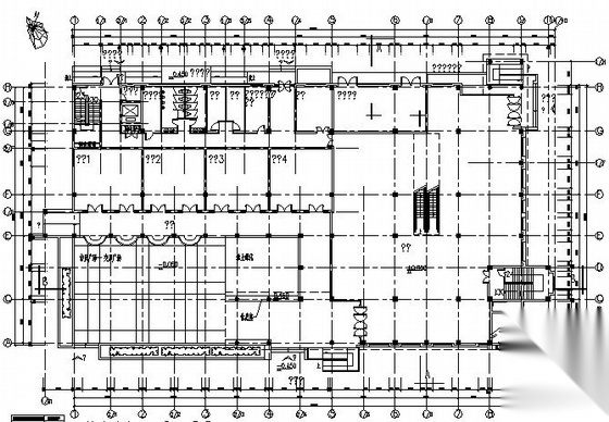 浦江镇120号配套商品房H地块公建综合商场建筑方案图cad施工图下载【ID:151463147】