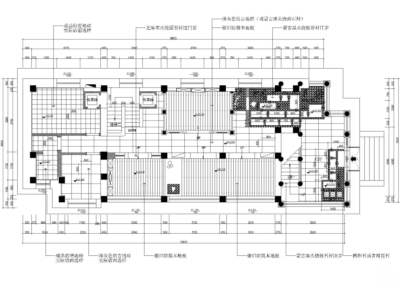 禅意秀茶亭会所全套CAD施工图+效果图cad施工图下载【ID:160429145】