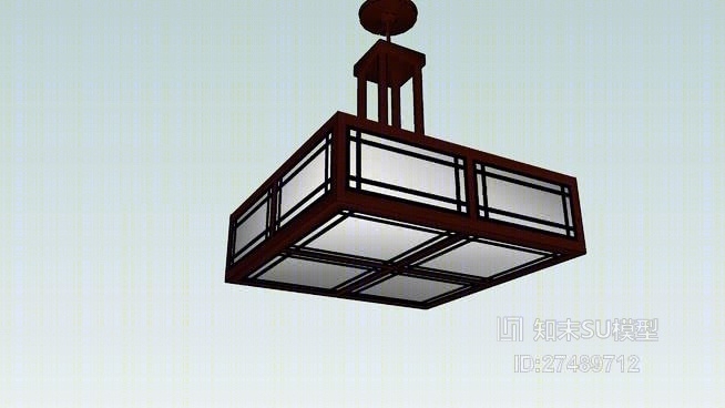 吊灯SU模型下载【ID:318056861】