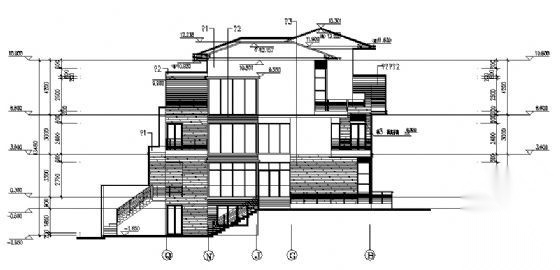 丹堤A区18、19号楼建筑施工图cad施工图下载【ID:149902165】