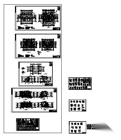 丹堤A区18、19号楼建筑施工图cad施工图下载【ID:149902165】