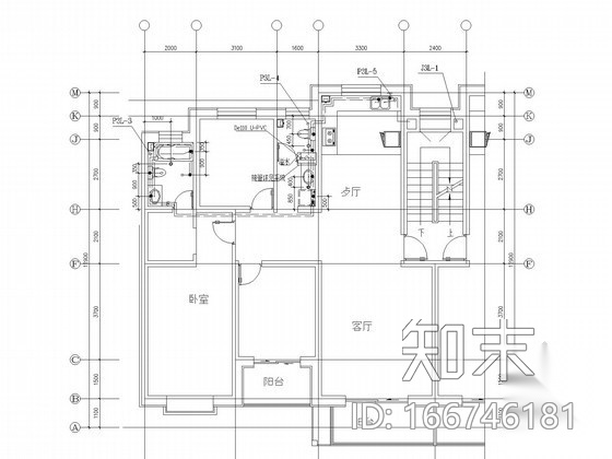 [河北]小区住宅楼群给排水消防施工图cad施工图下载【ID:166746181】