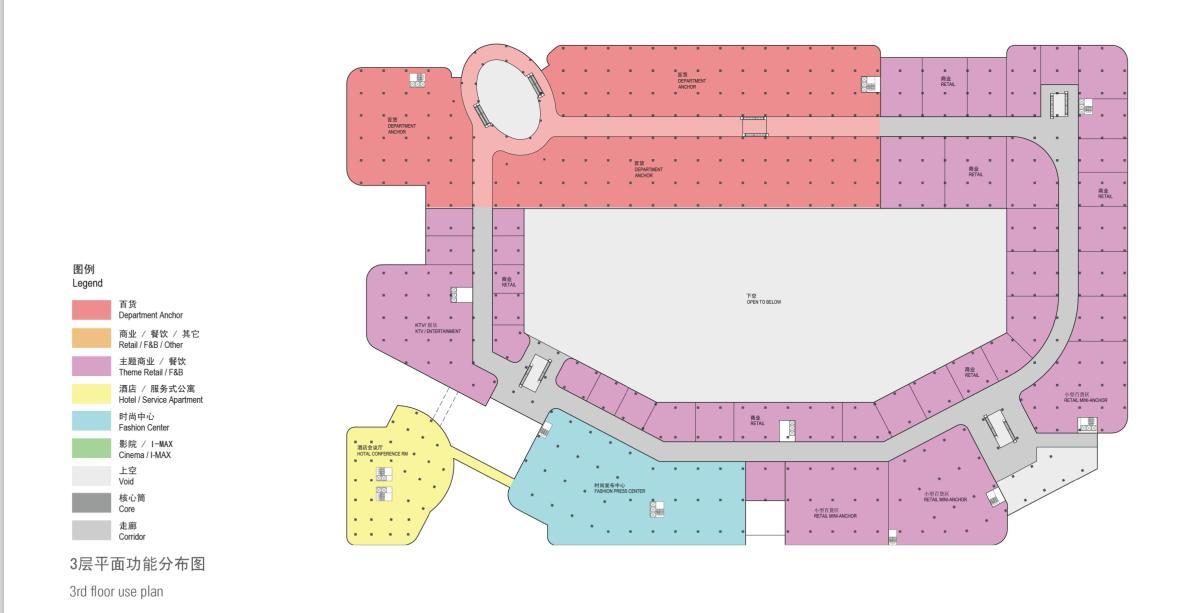 [陕西]高层现代风格多业态城市综合体建筑设计方案文本cad施工图下载【ID:151737121】