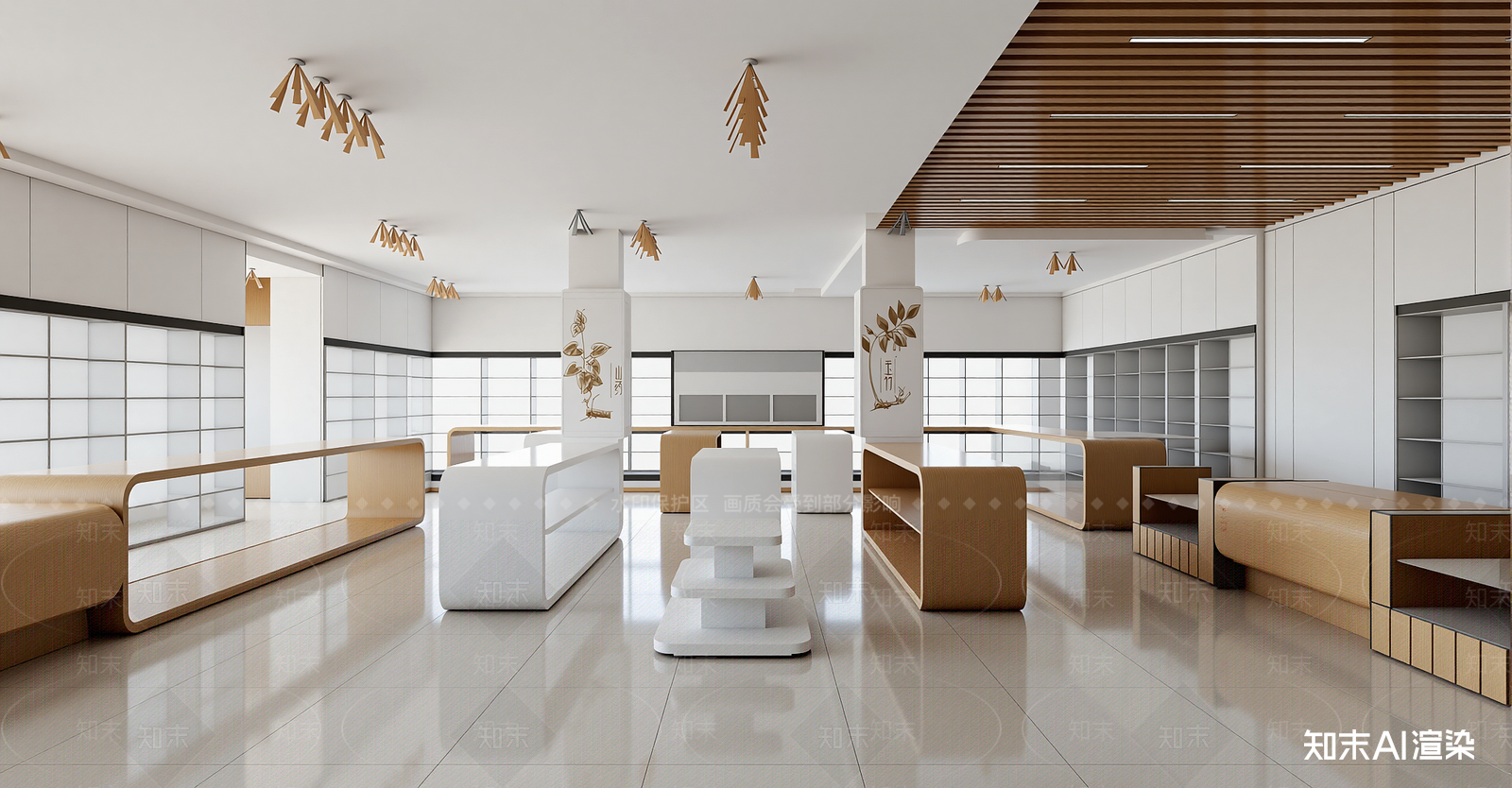 现代药店SU模型下载【ID:1215976913】
