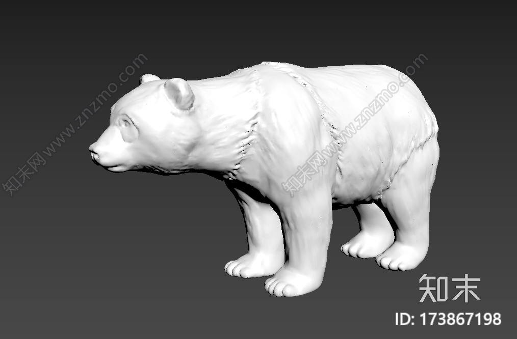 熊猫Panda_t3d打印模型下载【ID:173867198】