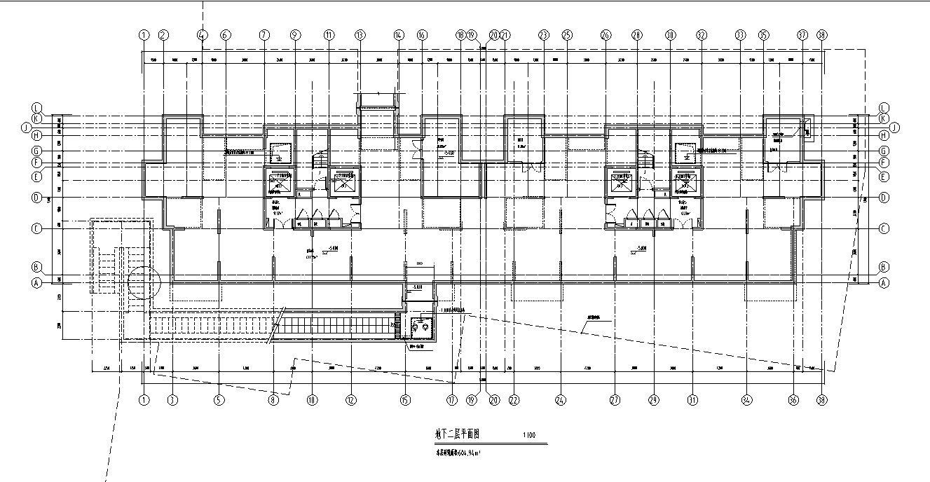 [江西]南昌科技大学东侧建筑施工图设计（CAD）cad施工图下载【ID:149585139】