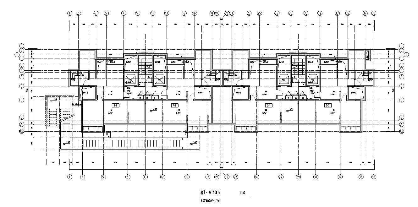 [江西]南昌科技大学东侧建筑施工图设计（CAD）施工图下载【ID:149585139】