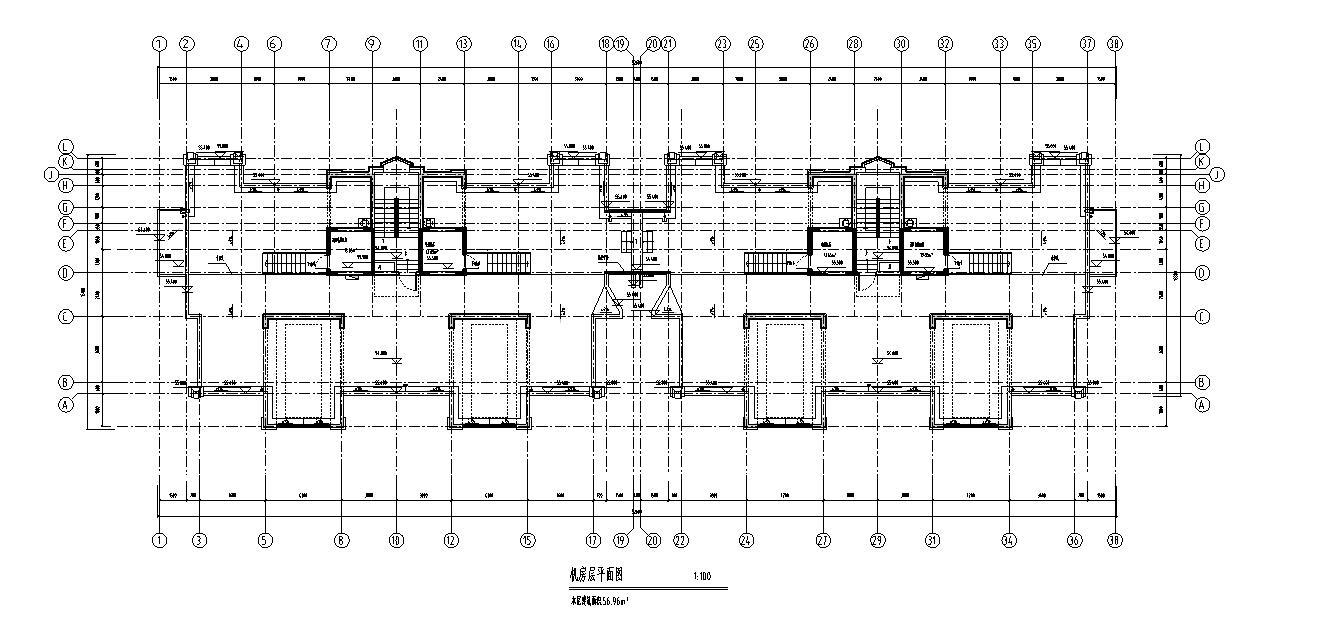 [江西]南昌科技大学东侧建筑施工图设计（CAD）施工图下载【ID:149585139】