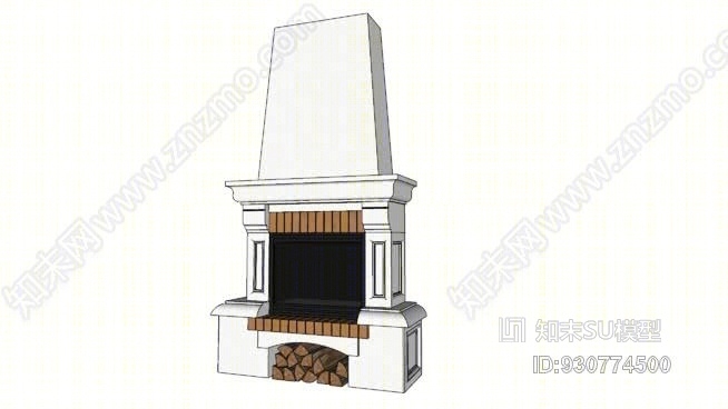 壁炉维加SU模型下载【ID:930774500】