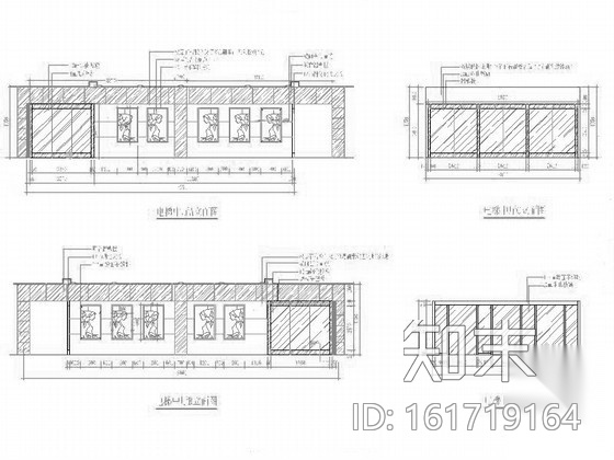 [山东]某商城新增第三层室内装修图cad施工图下载【ID:161719164】