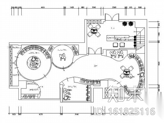 [江苏]某品牌服饰办公室装修图施工图下载【ID:161825116】