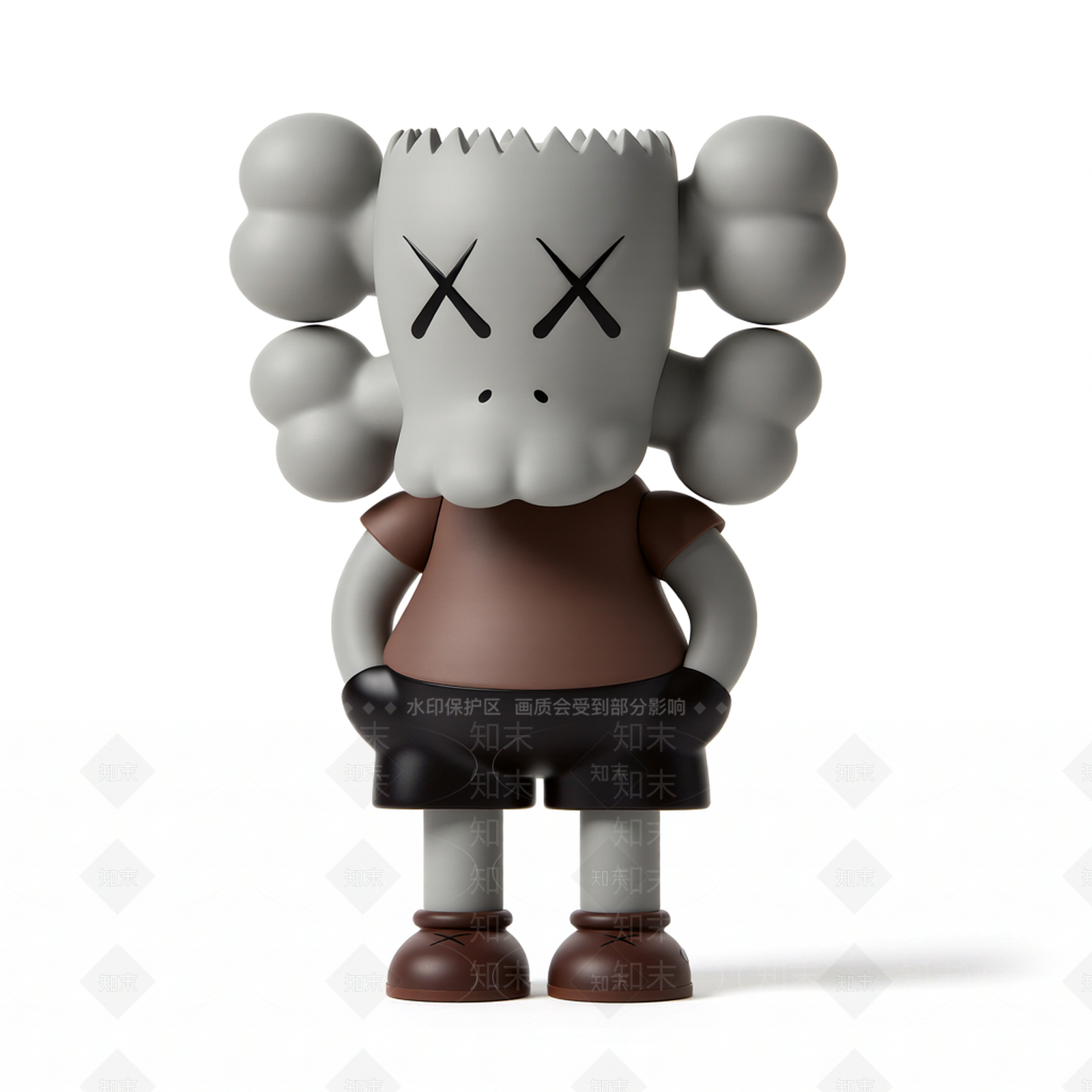 卡通人物雕塑3D模型下载【ID:1206195383】