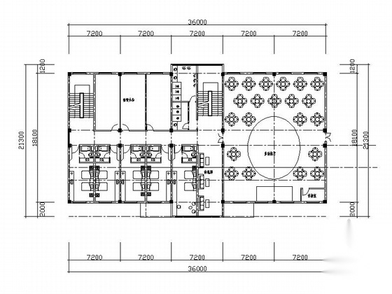 [山东]某七层老年公寓建筑扩初图施工图下载【ID:160719195】