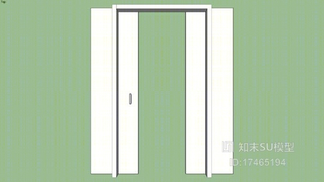 双开门SU模型下载【ID:118018911】