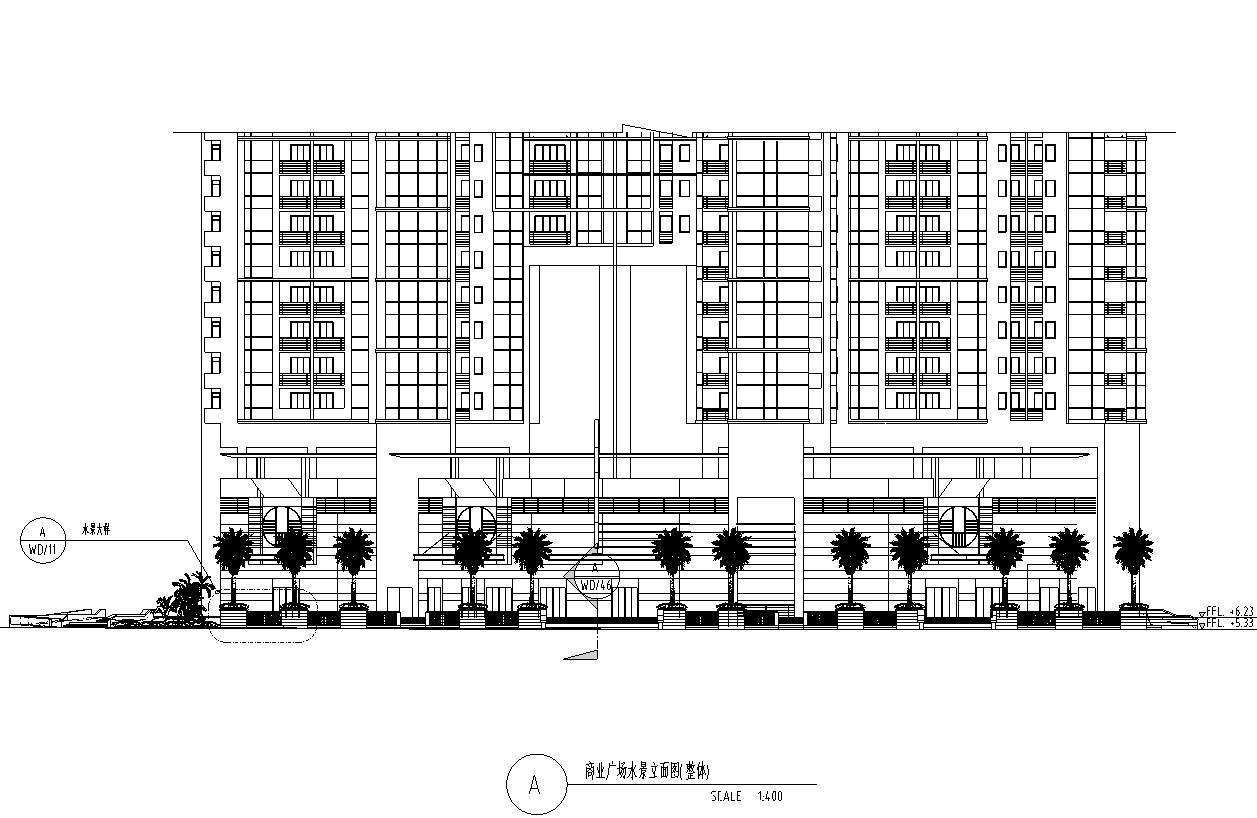 [广东]深圳朗钜御风庭全套景观施工图施工图下载【ID:161069161】