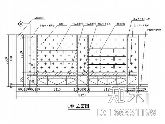 [沈阳]现代风格造纸厂装修CAD施工图（含效果图cad施工图下载【ID:166531199】