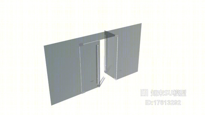 双开门SU模型下载【ID:119324927】