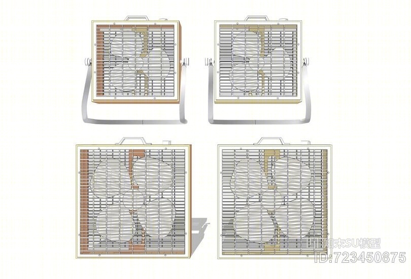 电风扇SU模型下载【ID:723450875】