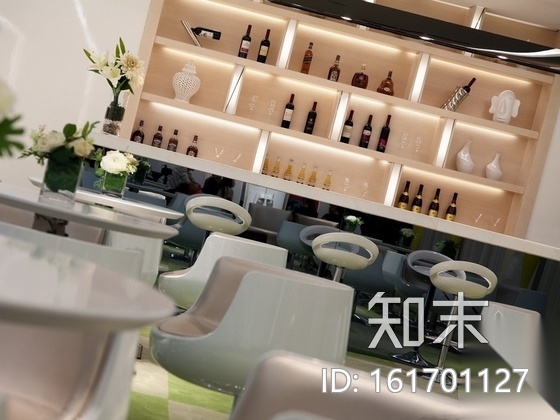 [杭州]现代简约售楼处室内装修图（含效果和实景）施工图下载【ID:161701127】