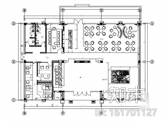 [杭州]现代简约售楼处室内装修图（含效果和实景）施工图下载【ID:161701127】