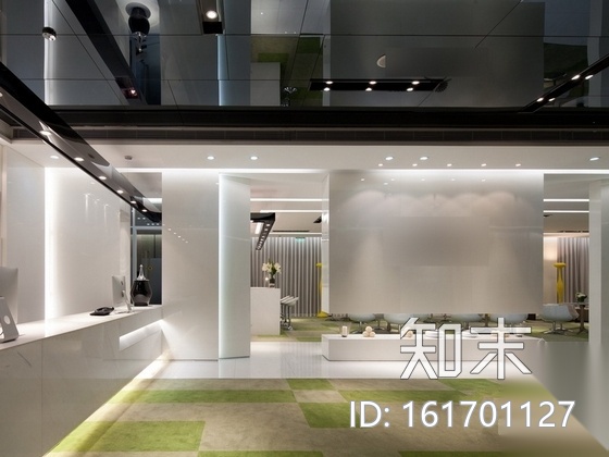 [杭州]现代简约售楼处室内装修图（含效果和实景）施工图下载【ID:161701127】