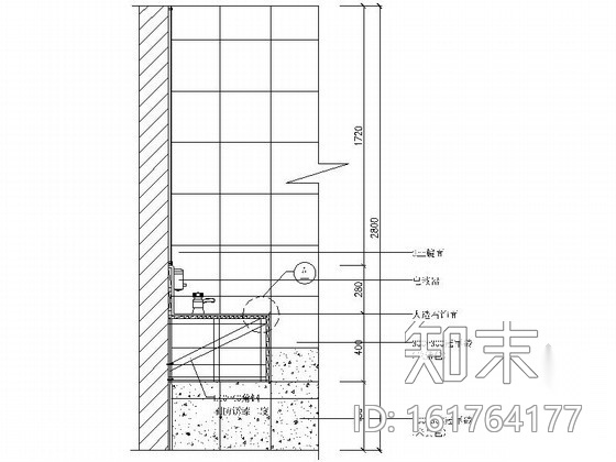 某蝴蝶主题咖啡屋室内设计CAD装饰图（含效果）cad施工图下载【ID:161764177】