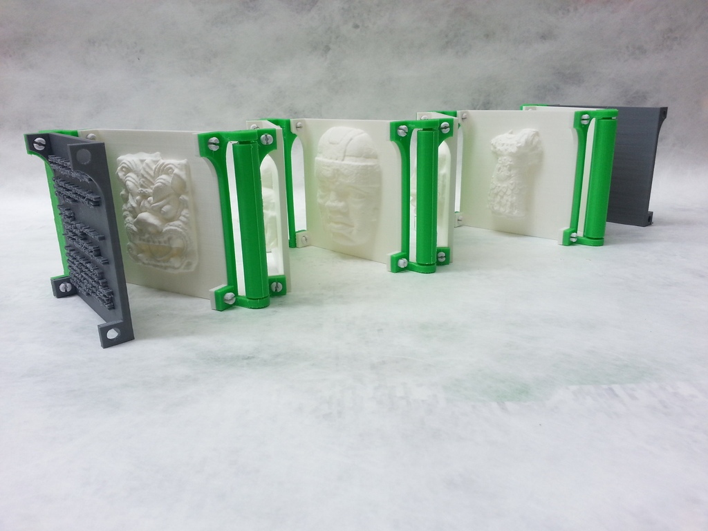 3D打印的可折叠屏风3d打印模型下载【ID:178594178】