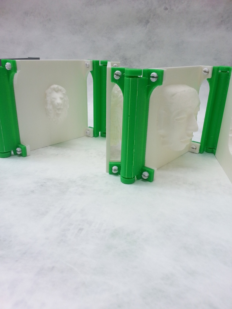 3D打印的可折叠屏风3d打印模型下载【ID:178594178】