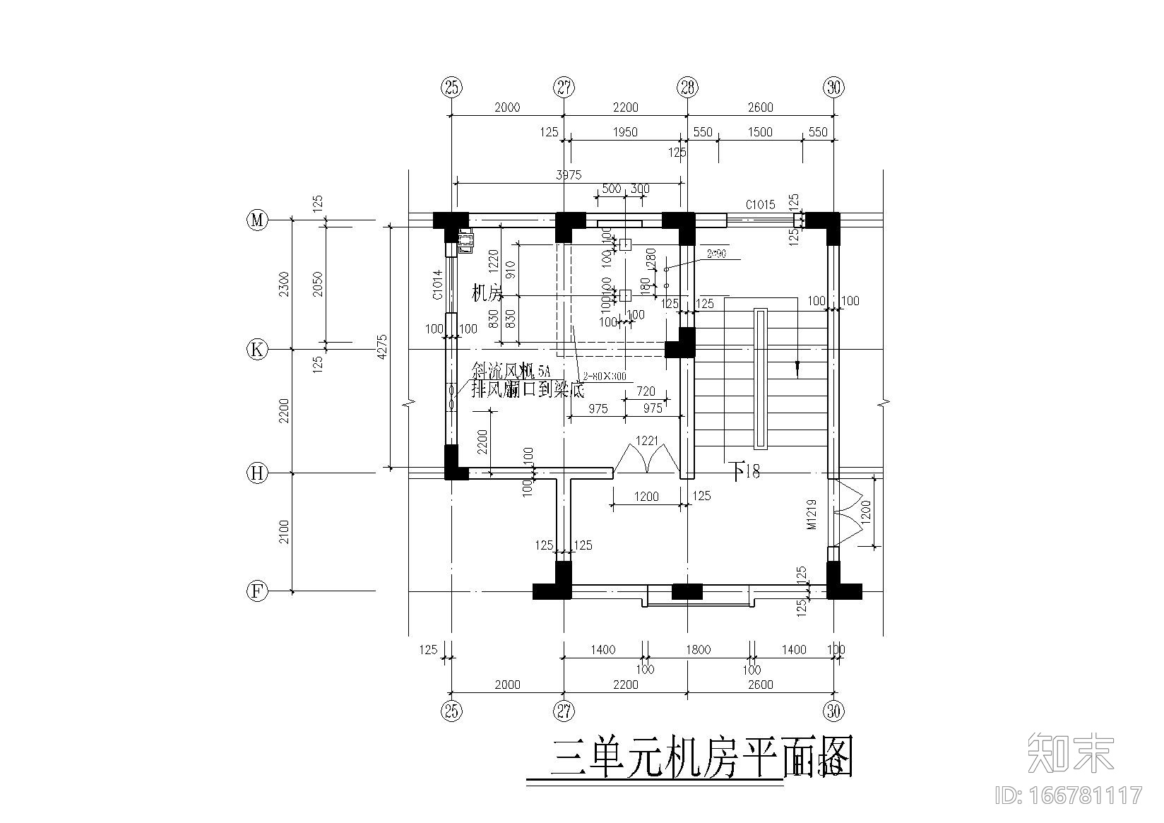 电梯间及井道详图cad施工图下载【ID:166781117】