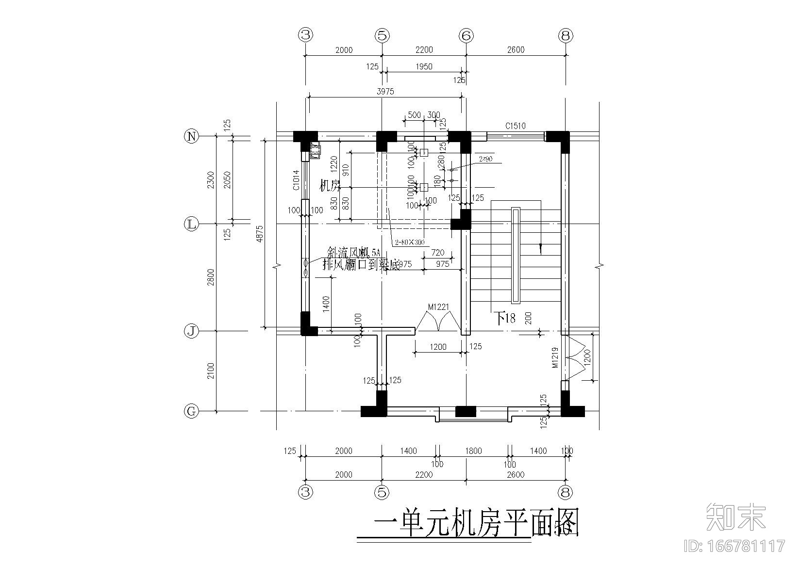 电梯间及井道详图cad施工图下载【ID:166781117】