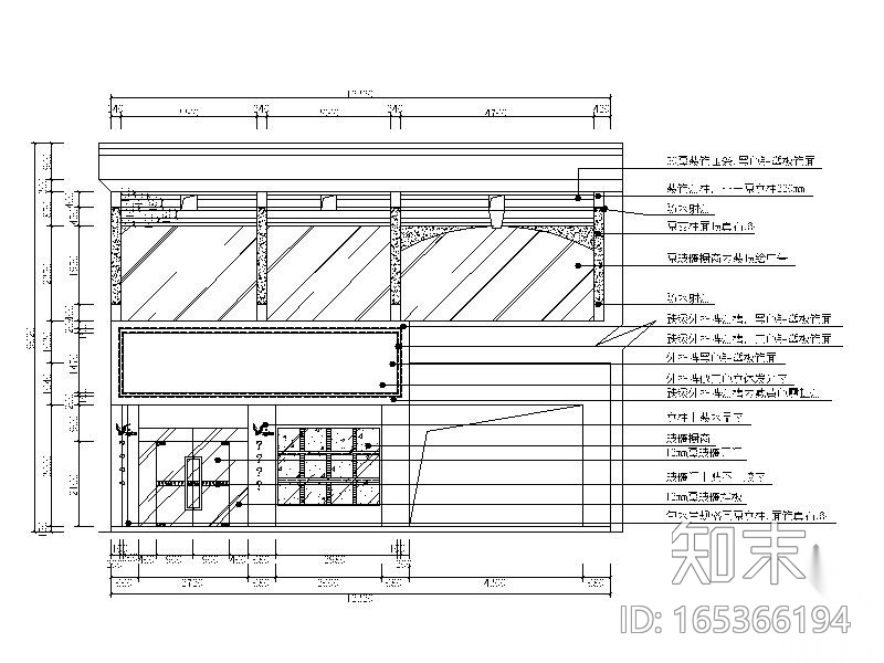 [株洲]某SPA专卖店室内装修图cad施工图下载【ID:165366194】