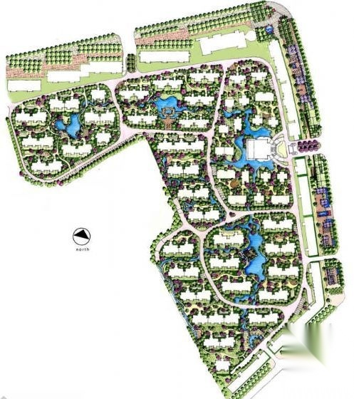[无锡]国际花园小区景观方案设计施工图下载【ID:161086185】