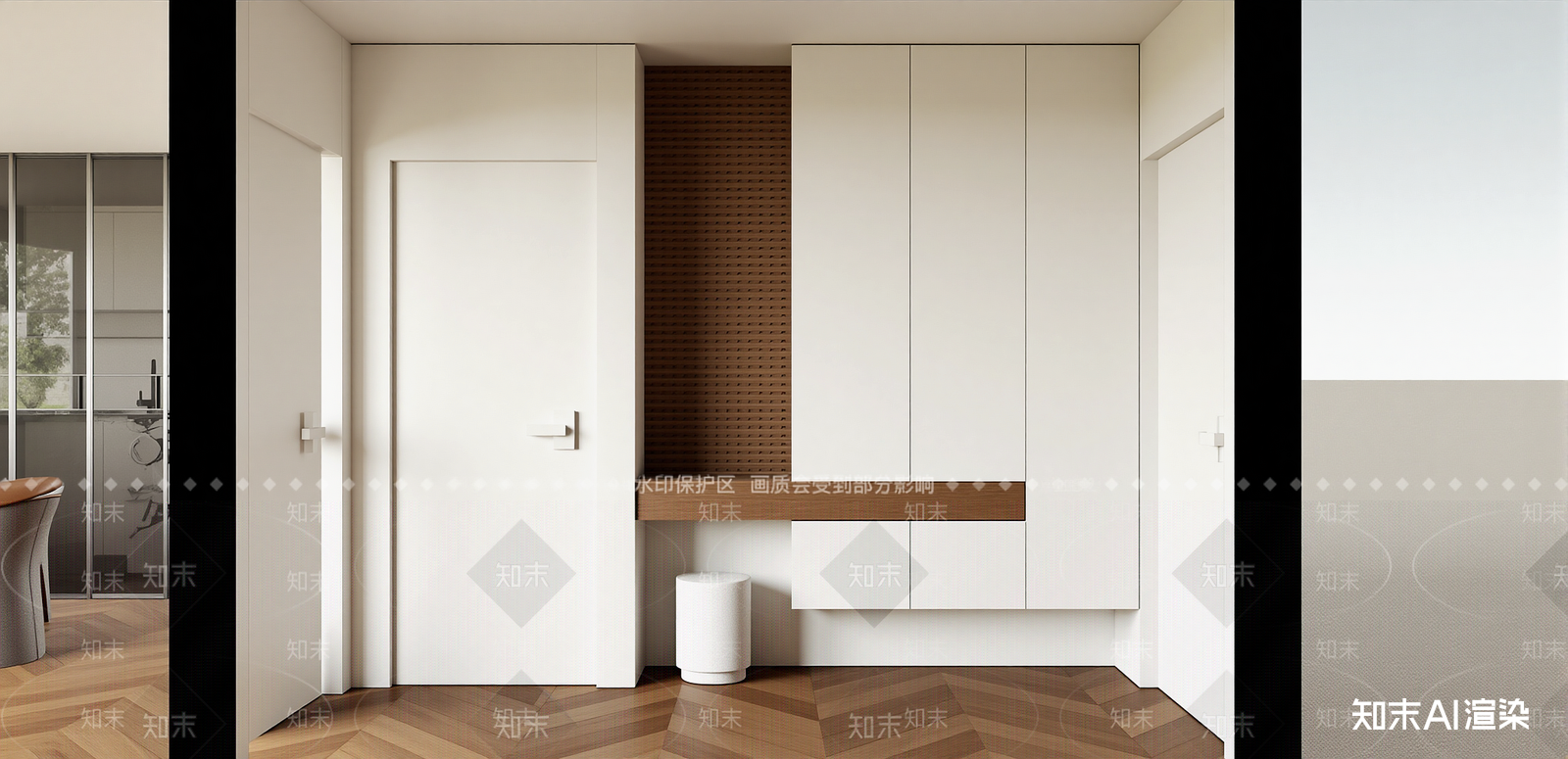 现代家居客厅SU模型下载【ID:1215987076】