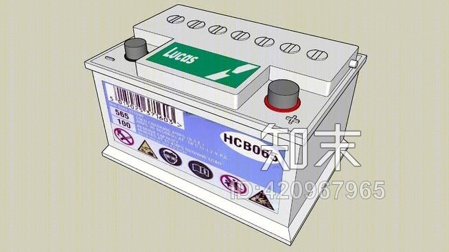 车用电池SU模型下载【ID:420967965】