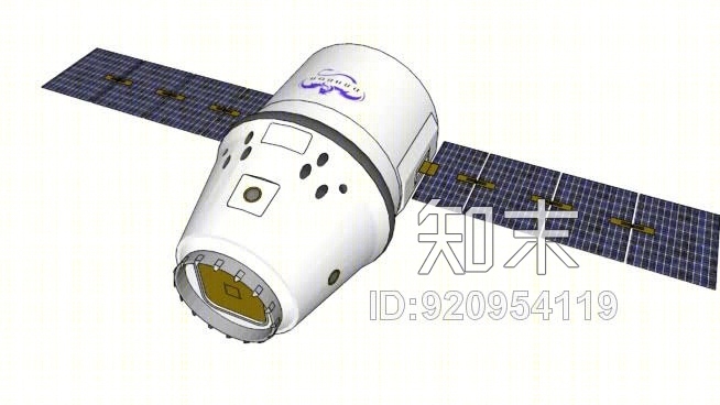 太空龙胶囊SU模型下载【ID:920954119】