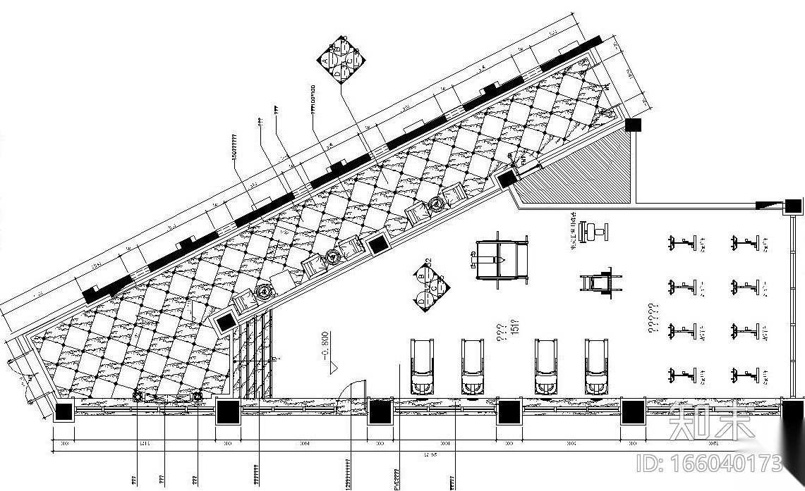 [福建]云顶枫丹水疗会所全套施工图设计（附效果图）cad施工图下载【ID:166040173】